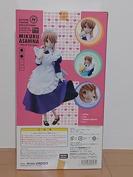 (未使用･未開封品)　アクションフィギュアコレクション+ 涼宮ハルヒの憂鬱 朝比奈みくる(メイドVer.) sdt40b8 Amazon | アクションフィギュアコレクション+ 涼宮ハルヒの憂鬱